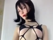 Châu Á đáng yêu nhỏ tits cô gái